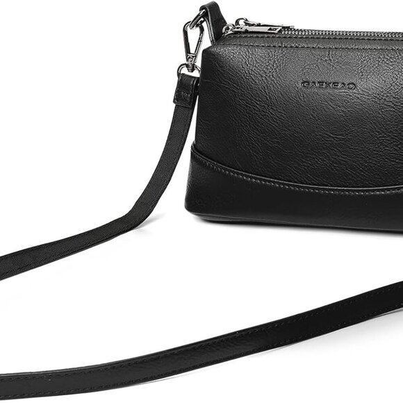 Chic Vegan Leather Phone Purse with Adjustable Strap - Perfect for Everyday Use - Picture 1 of 8